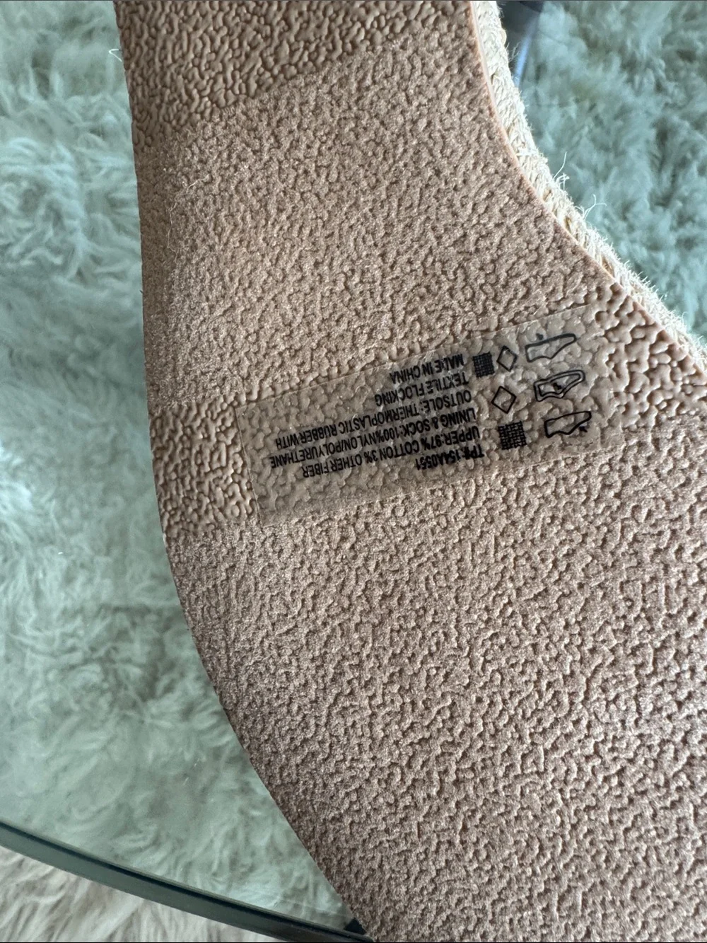 Abercrombie & Fitch Crochet Espadrille Flat Nee